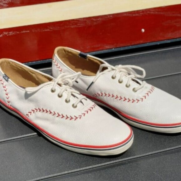 Keds Shoes Keds Championship Pennant Series Leather Sneaker